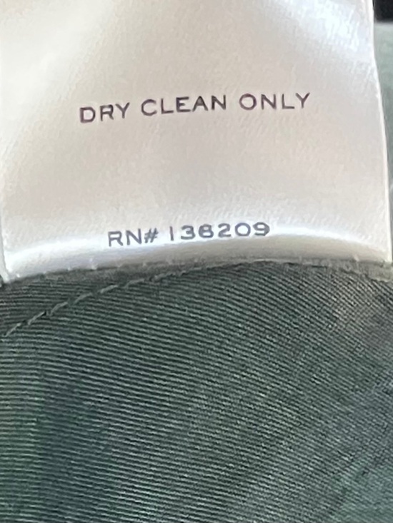 HATCH 100% Cupro Button Front Blouse Evergreen Size M-L - Picture 11 of 11